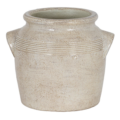 VASE AMELIA HANDLED POT 24621 HW