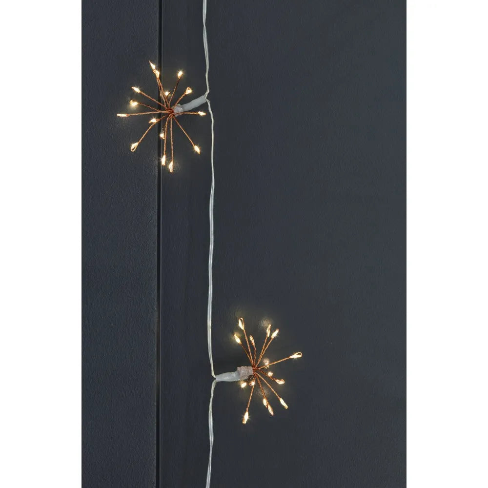 light garland starburst copper SC240C LL