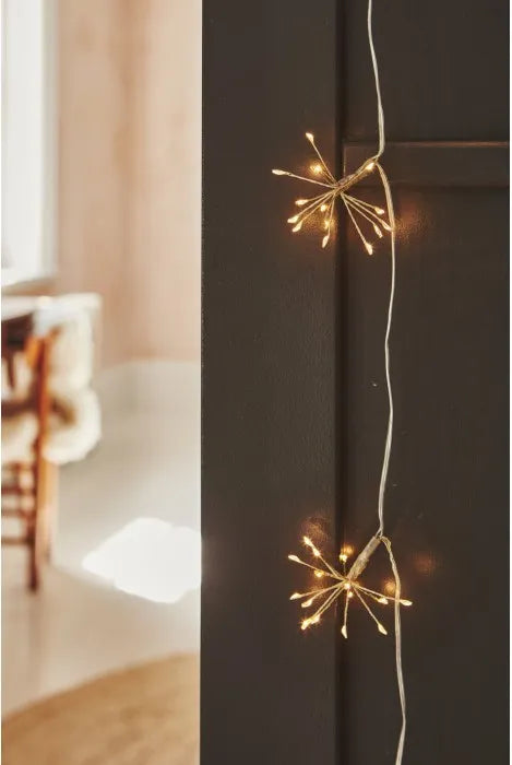 Light garland starburst silver SC240S LL
