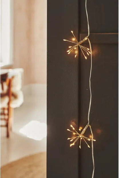Light garland starburst silver SC240S LL